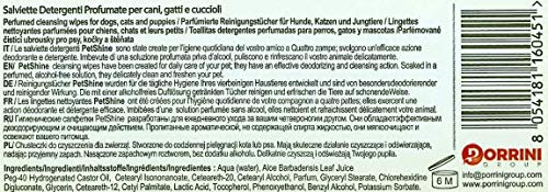 PETSHINE Toallitas húmedas, 240 toallitas desinfectantes para Perros, Gatos y Mascotas, 30X20 cm, toallitas desinfectantes con clorhexidina, toallitas húmedas sin Alcohol y parabenos con Aloe Vera