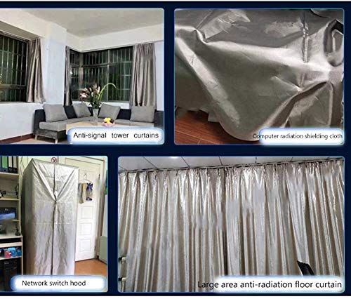 PHBSF RFID Anti-Interferencia Anti-Radiación Paño Anti-Interferencia Blindaje Electromagnético Conductor De Señal De Teléfono Móvil (Size : 1m)