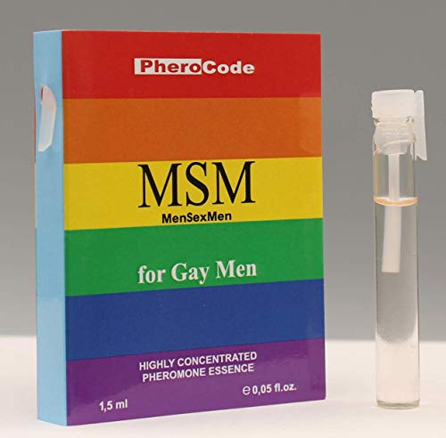 PheroCode MSM 1.5ml 100% Feromona para Hombres Gay Colonia Atrayente Masculino Sin Perfume