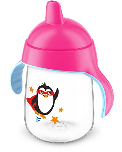 Philips Avent Magic - Taza antigoteo de 340 ml, color rosa (SCF755/07)