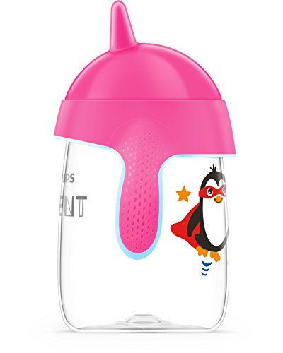Philips Avent Magic - Taza antigoteo de 340 ml, color rosa (SCF755/07)