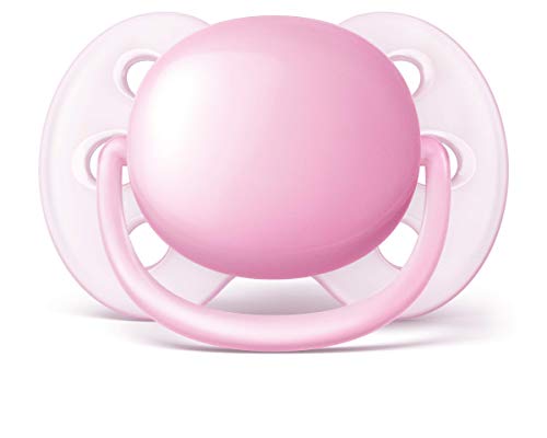 Philips Avent SCD301/03 - Set de recién nacido gama natural, 4 biberones, chupete y escobilla, rosa
