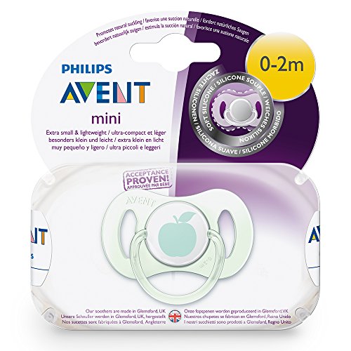 Philips Avent SCF151/00 - Chupete para bebé, 0-2 meses, color verde