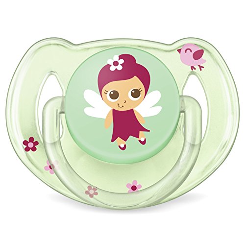 Philips Avent SCF169/48 - Pack con 2 chupetes Jardín encantado, de 6 a 18 meses, niña