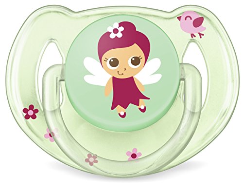 Philips Avent SCF169/48 - Pack con 2 chupetes Jardín encantado, de 6 a 18 meses, niña