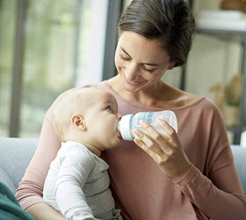 Philips Avent SCF635/27 - Tetina de silicona anti-cólicos Clásica de flujo variable, 3m+