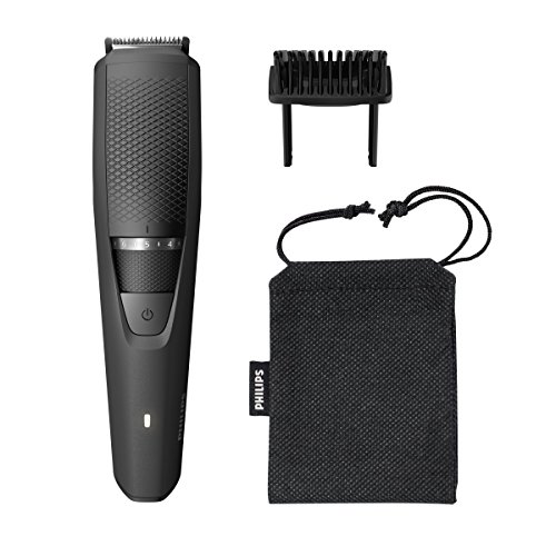 Philips BT3226/14 Barbero Recortadora de Barba y Pelo, funda de viaje, sistema Lift & Trim, 20 posiciones, funda de viaje, Negro