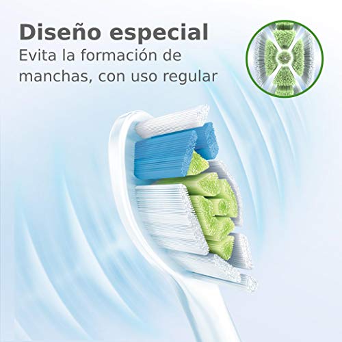 Philips HX6068 Accesorio para el cepillo de dientes eléctrico, Blanco, Pack de 8