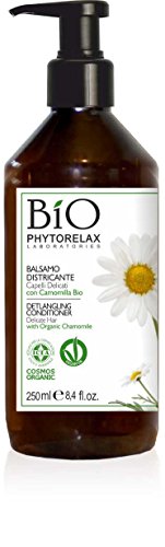 Phytorelax Laboratories Acondicionador Bio para desenredar el pelo, Manzanilla, 250 ml