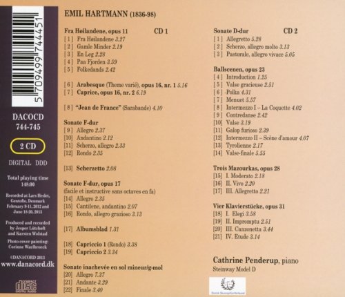 Piano Works - Cathrine Penderup, piano (2CD)