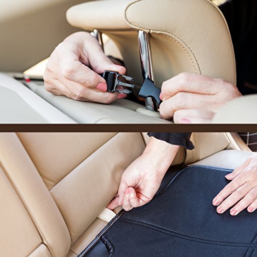 PIBITO - Protector de polipiel para el asiento del coche