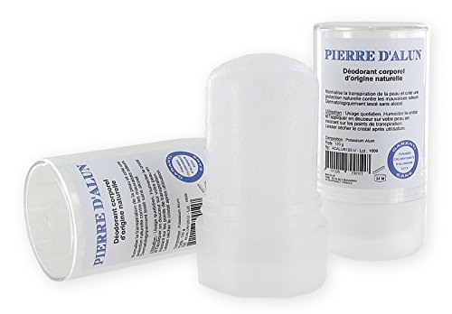 Piedra de alumbre en formato Stick de 120g - sin clorhidrato de aluminio