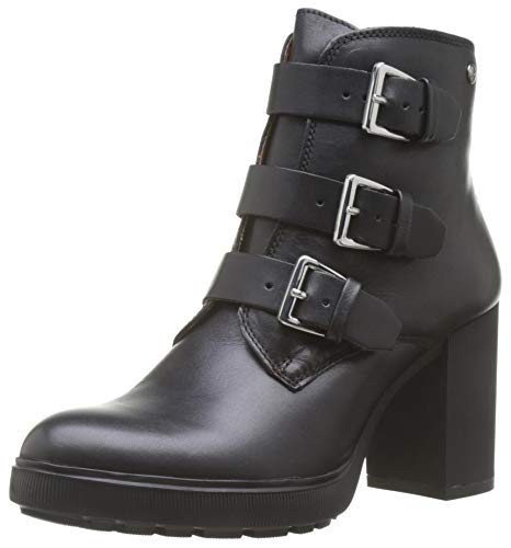 Pikolinos Sagunto W4z, Botas Slouch para Mujer, Negro (Black Black), 40 EU