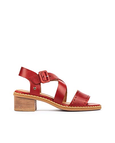 PIKOLINOS Sandalia tacón de Piel BLANES W3H