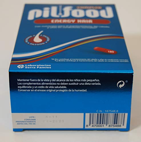 Pilfood Pilfood complex 180cap. 1 Unidad 400 g
