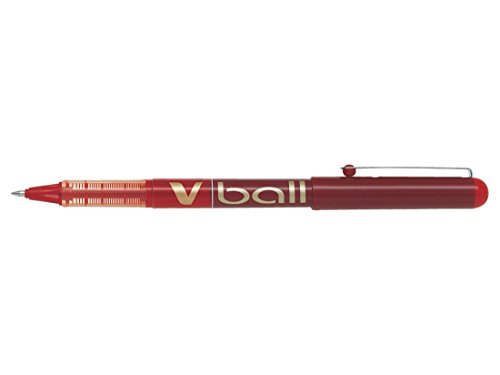 Pilot V-ball rt 07 - Blíster de 3 bolígrafos (punta mediana de bola, tinta líquida), color Rojo-azul-negro