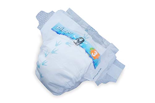 Pingo - Pañales Talla 3 Midi - 2 paquetes de 44 unidades- 4-9 kg -Pañales para bebé - Anti-alergénicos sin perfume - Máxima Absorción - Pañales ecológicos - Pieles sensibles - Color Blanco