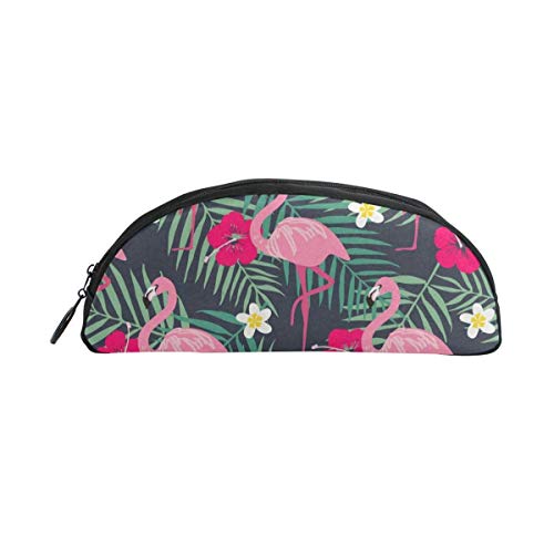 Pink Famingo Pineapples Sugar Skull Estuche para lápices Estuche para bolígrafos Cremallera Bolsa de Maquillaje pequeña Papelería para Estudiantes Suministros de Oficina para Adolescentes Boy Girls