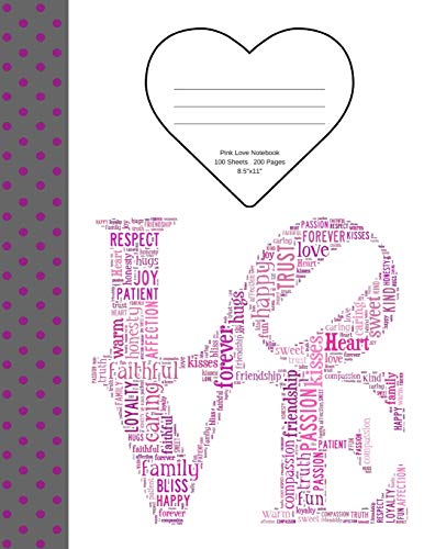 Pink Love Notebook