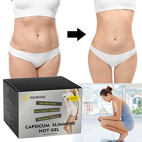 PINPOXE Crema anticelulítica, Crema reductor anticelulítico, quemagrasas reafirmante intensivo muy fuerte, la talladora del cuerpo de la piel Elimina la celulitis y piel de naranja crema 120ml