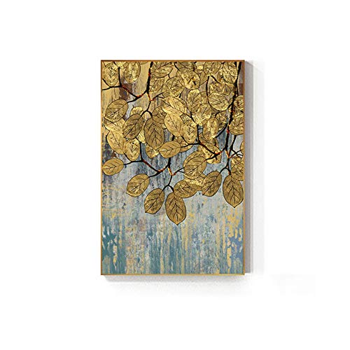 Pintura abstracta sobre lienzo Impresión de póster Pasillo grande Imagen de arte de pared Pasillo de sala de estar 30x45cm