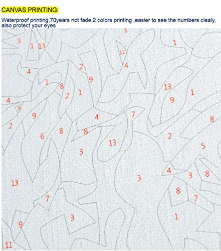 Pintura digital color talk DIY pintura al óleo kit de numeración Decoración navideña regalo en el puerto de Venecia Pintura DIY pintura colgante pintura decorativa