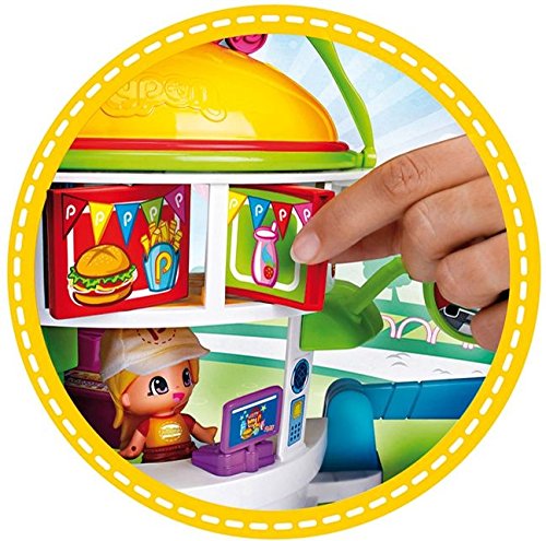 Pinypon - Playset Burger, Figuras y Accesorios (Famosa 700012063)