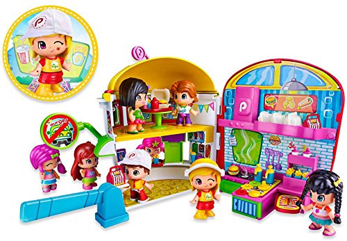 Pinypon - Playset Burger, Figuras y Accesorios (Famosa 700012063)