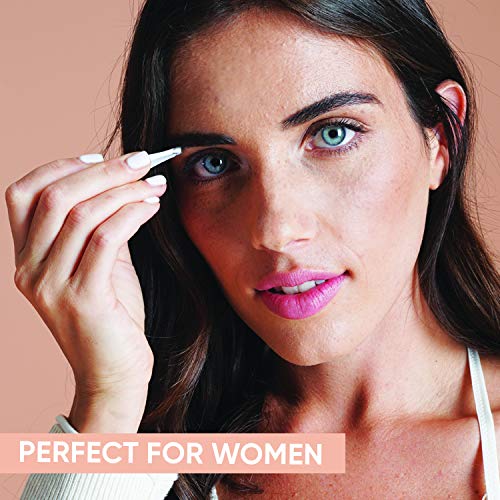 Pinzas Lumi de Sensica: pinzas de precisión con luz LED para una depilación profesional.