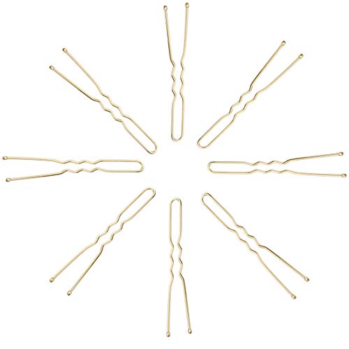 Pinzas para el pelo en forma de U, horquillas para el pelo TsMADDTs con caja, paquete de 100 (6 cm)