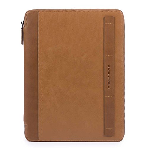 Piquadro Cube Estuches, 33 cm, Marrón (Cuoio)