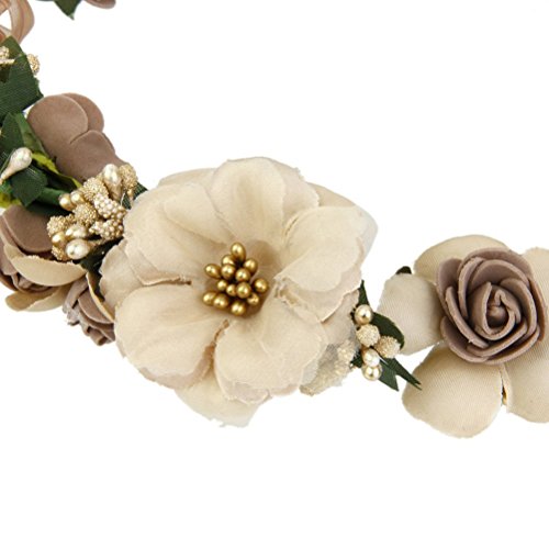 Pixnor Flor corona diadema corona Floral Garland de la mujer niña