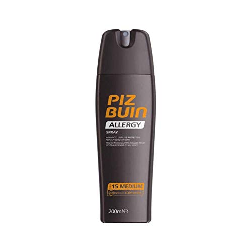 Piz Buin - Protección Solar, Spray Allergy SPF 15 - Protección media Spray 200 ml