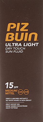 Piz Buin Ultra Light Dry Touch Protector Solar, SPF15 - 150 ml
