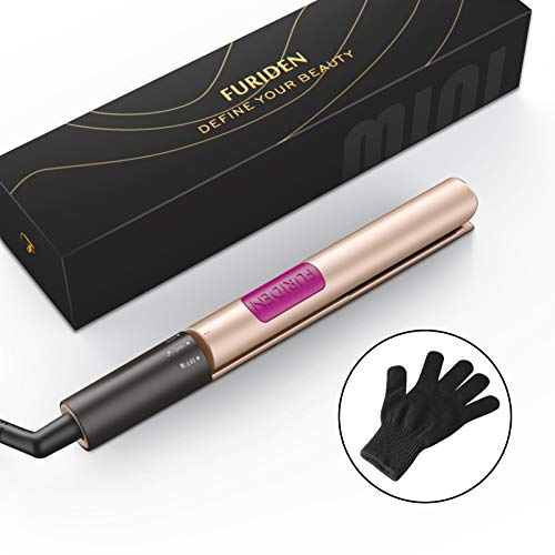 Planchas del Pelo Ceramica Profesional, Planchas del Pelo de Viaje Mini, Mini Planchas del Pelo Pequeñas