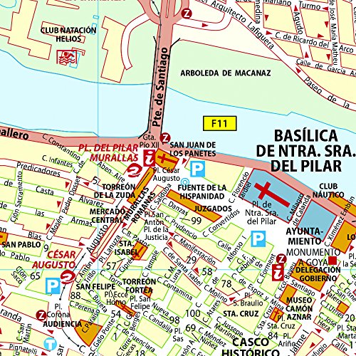 Plano Zaragoza (Planos Michelin)