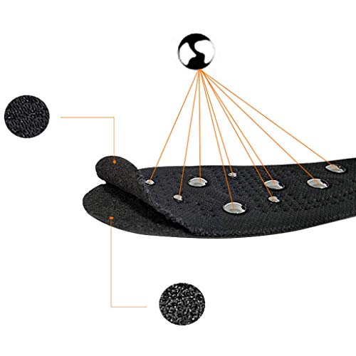 Plantillas magnéticas para el Cuidado de la Planta Plantar Masaje para Fascitis del pie Insertos para Zapatos con Espuma viscoelástica Freedom tamaño Recortado Mejora la Terapia del sueño