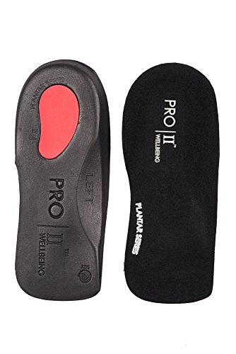 Plantillas ortopédicas para el tratamiento de la fascitis plantar, color Negro, talla 5/6.5 UK