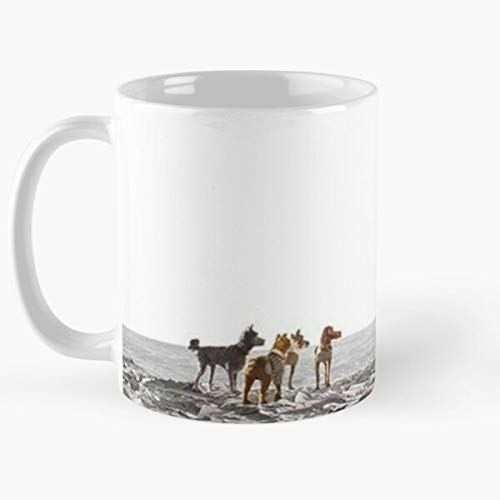 Playing In The Beach Classic Mug - Gift The Office 11 Ounces Funny White Coffee Mugs-nilinkep