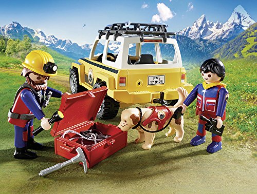 Playmobil-9128 Vehículo de Rescate de Montaña, Multicolor, única (9128)