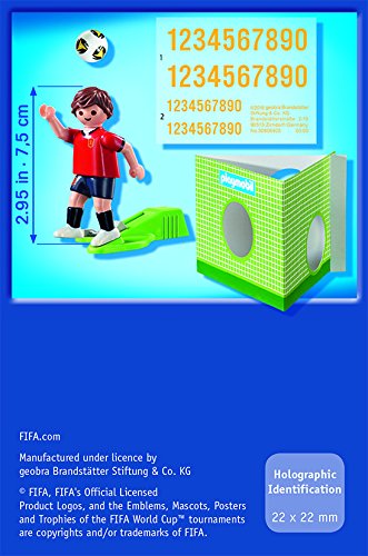 Playmobil Fútbol - Jugador España (Playmobil 9517)