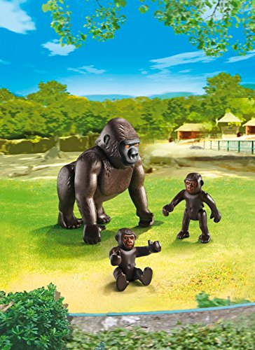 PLAYMOBIL - Gorila con bebés (66390)