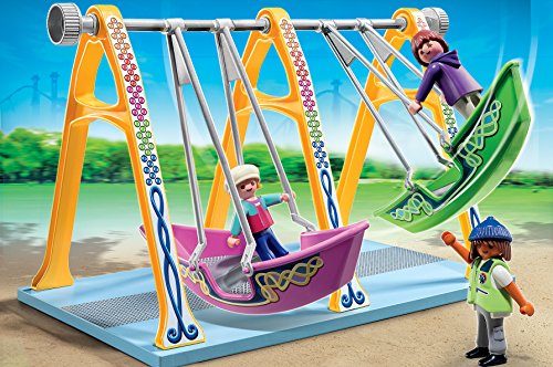 PLAYMOBIL Parque de Atracciones - Playset Barcos Columpio (5553)