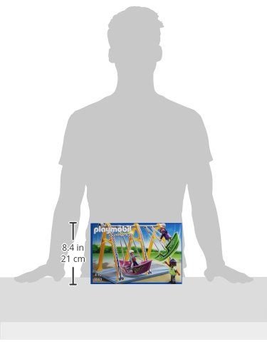 PLAYMOBIL Parque de Atracciones - Playset Barcos Columpio (5553)