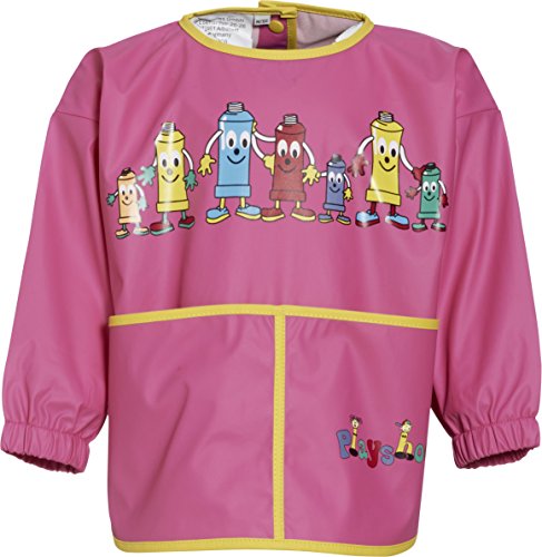 Playshoes 515301 - Bata de pintura con mangas (talla S/92) color rosa [Importado de Alemania]
