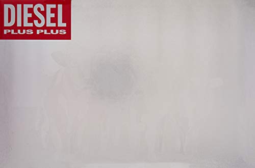 Plus Plus Masculine by Diesel Eau de Toilette Spray 75 ml, bálsamo para después del afeitado 100 ml y gel de ducha 100 ml