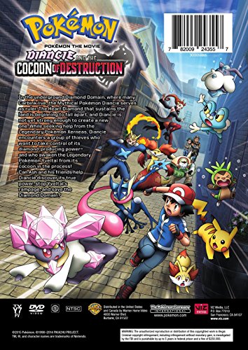 Pokemon The Movie 17: Diancie & The Cocoon Of [Edizione: Stati Uniti] [Italia] [DVD]
