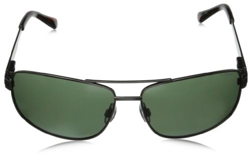 Polaroid P4314 RC KIH Gafas de sol, Negro (Black/Green Polarized), 63 para Hombre