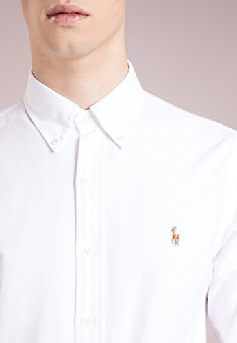 Polo Ralph Lauren Camisa Button Down Tejido Oxford Classic Fit blanco M