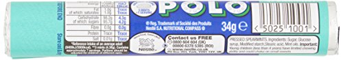 Polo Spearmint Tube, 34 g (paquete de 32)